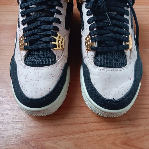 Nike Air Jordan 4 Retro Silt Red Splatter Womens Sz 7 Q9129-601 - Picture 3 of 9